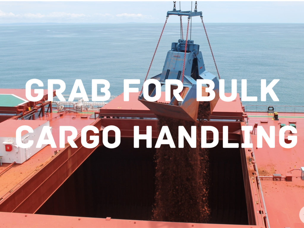 GRAB USED FOR BULK CARGO HANDLING ON SHIPS