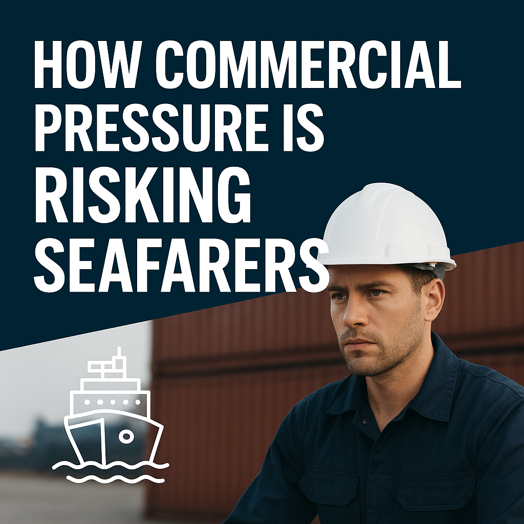 commercial pressure at sea risking seafarers life and killing them accidents at sea collision mooring incident