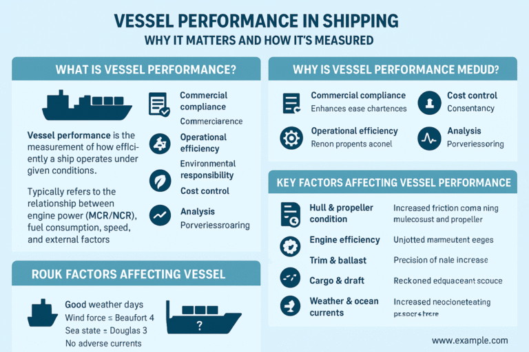 Vessel Performance in Shipping: Why It Matters and How It’s Measured