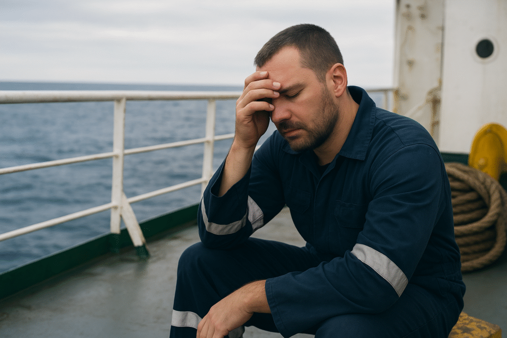 commercial pressure at sea tired seafarer safe manning maritime accidents